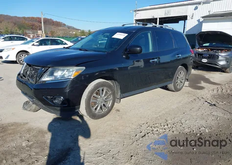 2016 Nissan Pathfinder S from USA, damaged, VIN 5N1AR2MM0GC664838